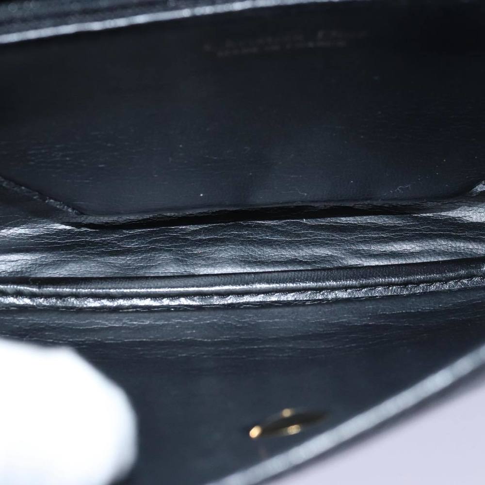 Christian Dior Shoulder Bag Leather Black Auth bs14945 - Picture 12 of 16